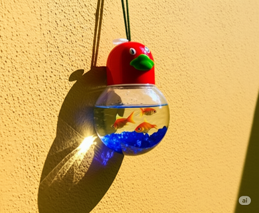 Duck Bowl - Mini Fish Bowl